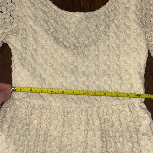 Mimi Chica Ivory Lace Kids Dress - Picture 4 of 8